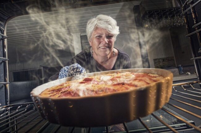 frecuencia limpiar horno